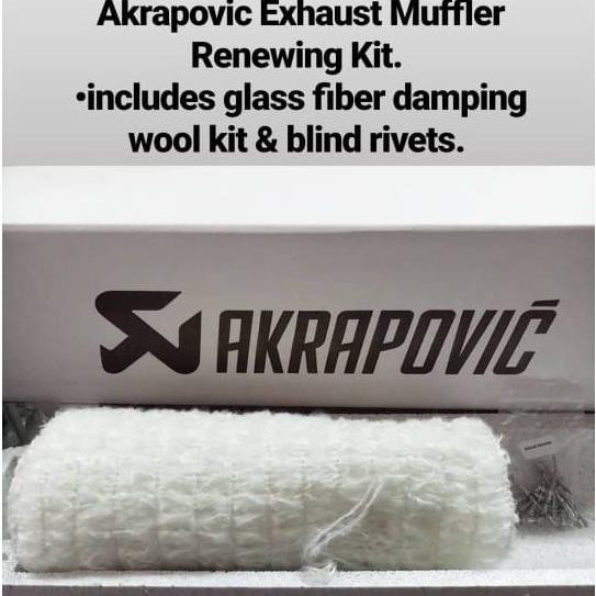 GLASSWOOL SET AKRAPOVIC ORI MADE IN SLOVENIA