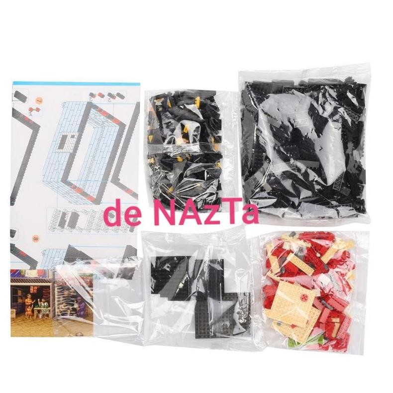 Bricks ZRK Mini Street Fighter Arcade Games / Mesin Dingdong Mini Street Fighter