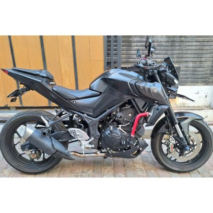 Header/Leher Knalpot Yamaha MT25/R25 slip on Akrapovic gp slovenia
