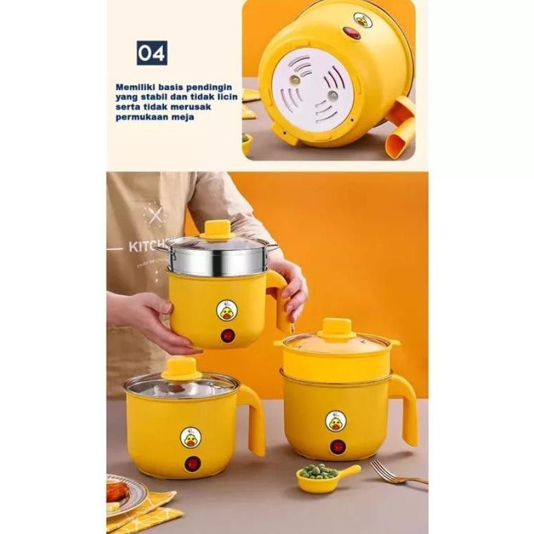 panci wajan penggorengan alat masak listrik elektrik mie goreng teflon serbaguna multifungsi murah