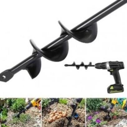 Promo Mesin Bor Tanpa Kabel 12V Penggali Tanah Taman Pembuat Lobang Tanam