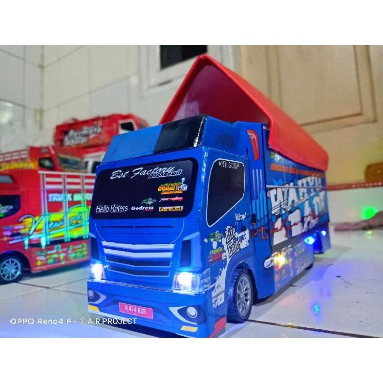 MAINAN MOBIL REMOTE CONTROL/miniatur truck oleng RC Remote Control batrai cas wahyu abadi oleng