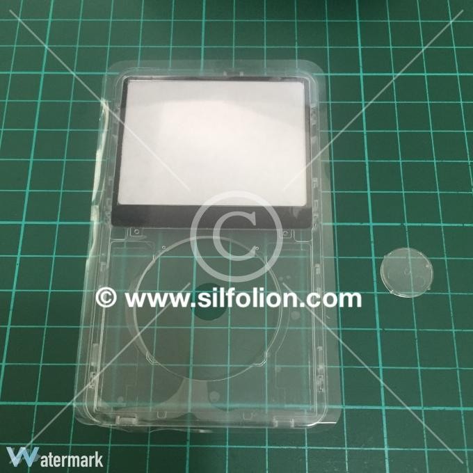Murah Front Case Ipod Video 5 5.5 Th Gen Classic Clear Transparent Button