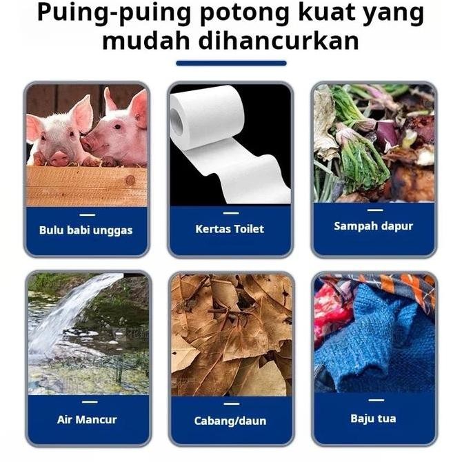 Murah Tsolumy Pompa Celup Air Kotor 370Watt Stainless Steel Pompa Penghisap Air Lumpur Mesin Pompa A