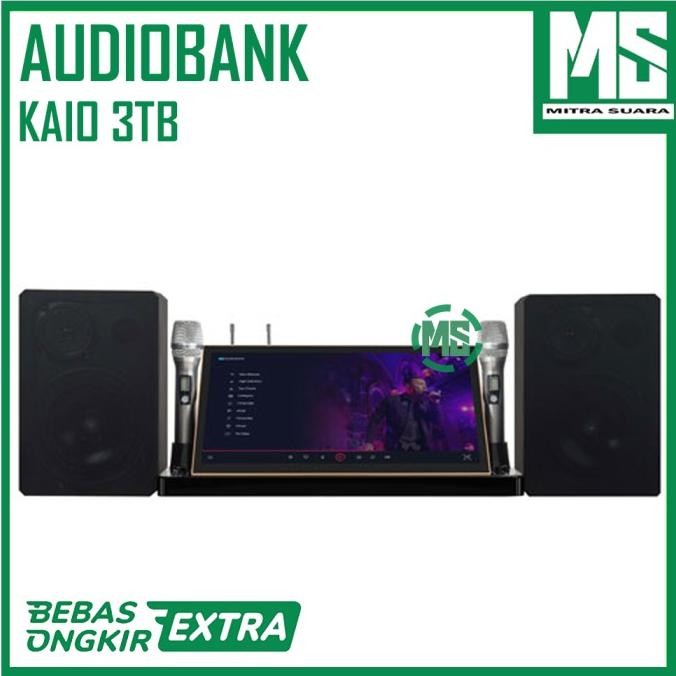 Promo Audiobank Kaio Ka10 All In One Karaoke Player 2 Mic + Touchscreen