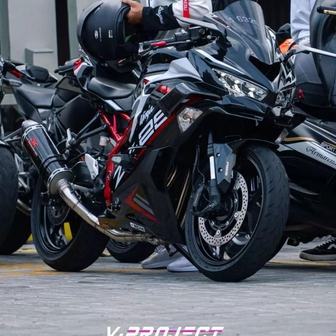Knalpot Racing DX generation RvR Long Carbon Fullsistem ZX25R
