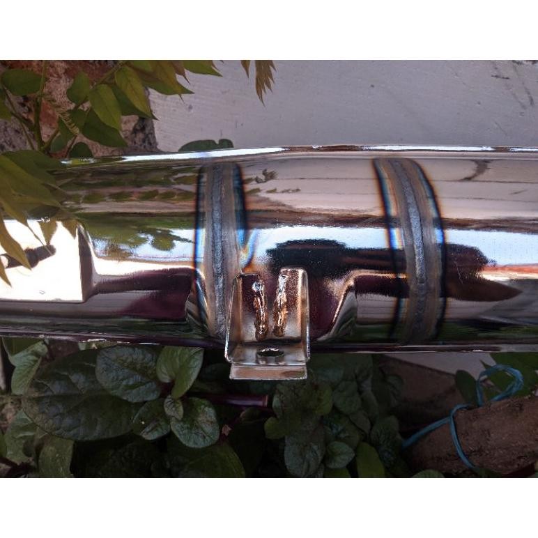 KNALPOT CB CORBI BEDELAN PLOR MADE IN MADIUN JATIM (SILINCER ONLY)