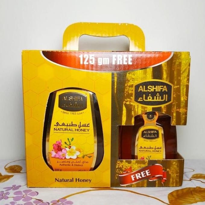 

Madu Al Shifa Natural Honey 1Kg Free 250Gr, 500Gr Free 125Gr, 250Gr Promo