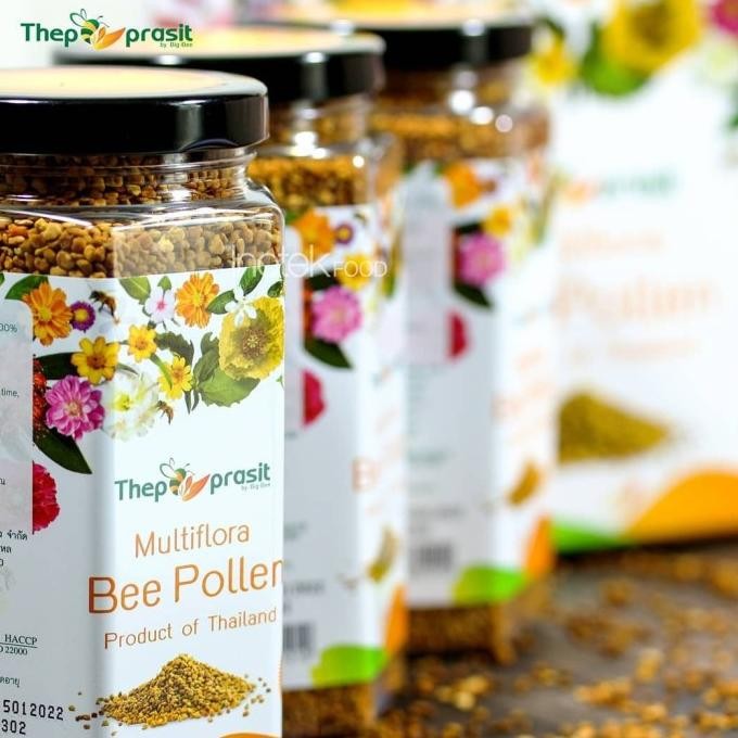 Multiflora Bee Pollen 330 Gr X 3 (Thep Prasit) Asli Thailand Terbaru