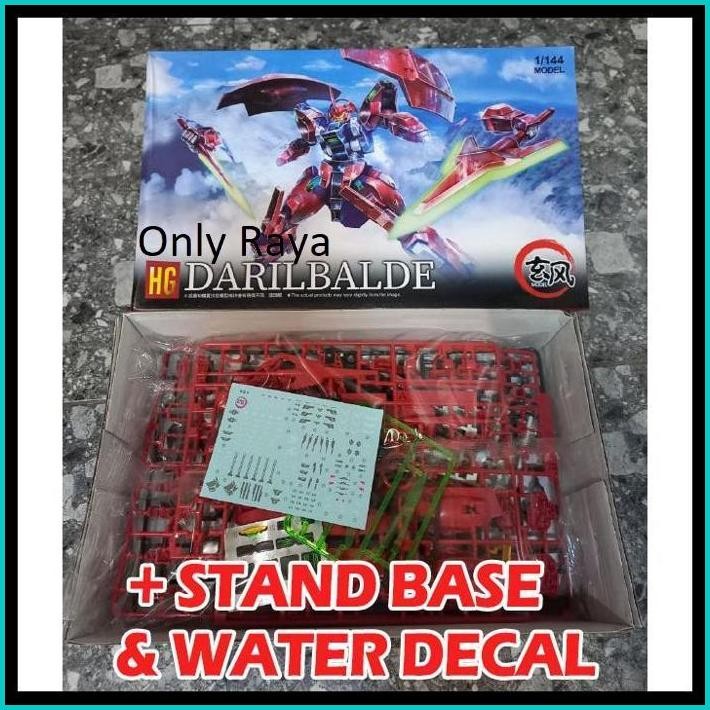 XF XUANFENG HG 1/144 DARILBALDE WITH STAND + WATER DECAL