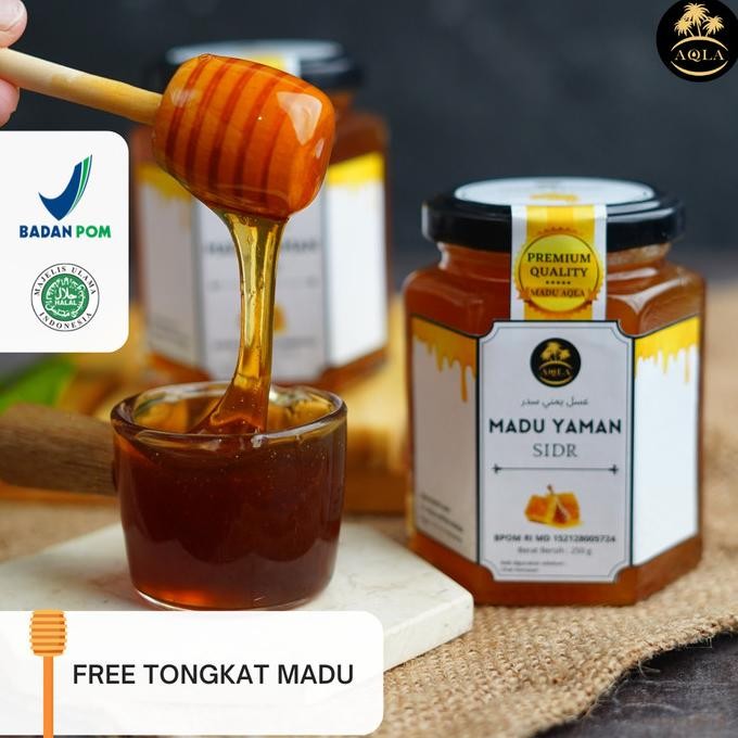 

Madu Yaman Sidr Kualitas Terbaik Grade A Pure 100% Bpom Terlaris