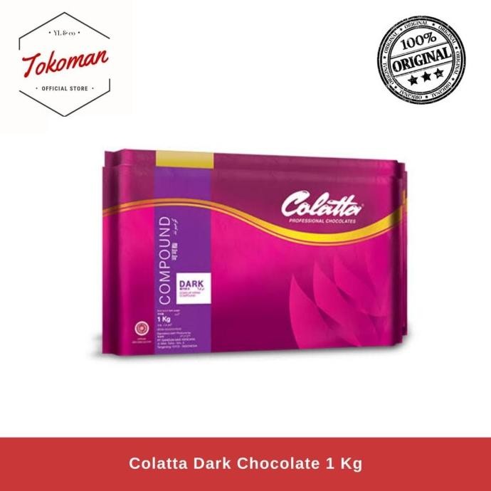 

Colatta Dark Chocolate 1 kg / Coklat Compound Dark