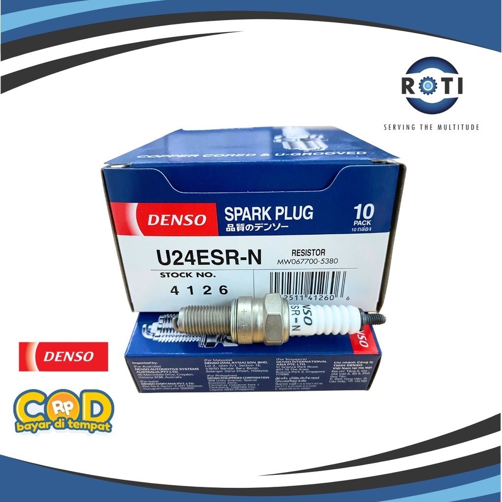 BUSI VIXION / JUPITER MX-KING / THUNDER EN125 ORI DENSO U24ESR-N
