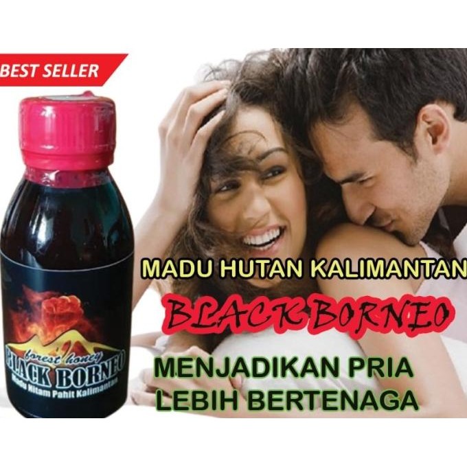 Madu Hutan Black Borneo Madu Hitam Pahit Pedalaman Kalimantan Asli Promo