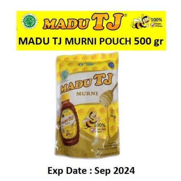 

Madu Tj Refill 500 Gram Murni Kemasan Pouch Best Seller