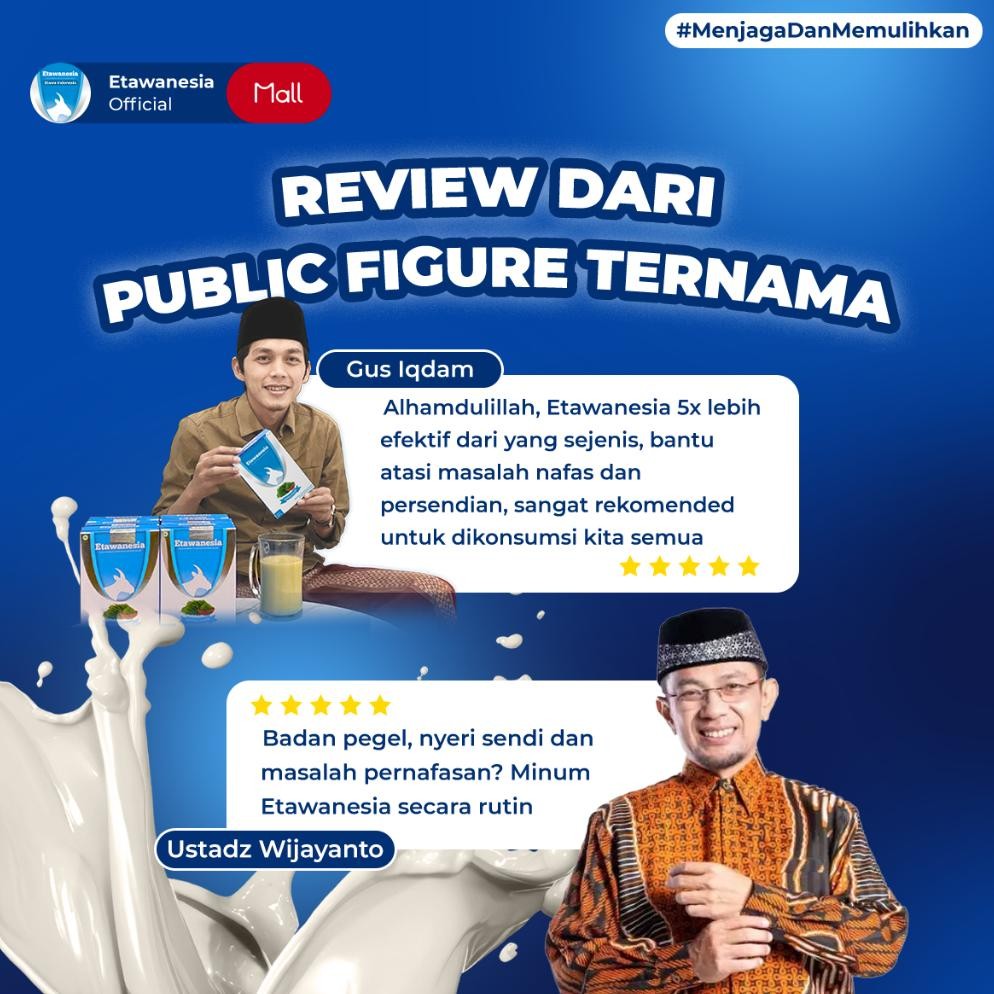 

Spesial/ Susu Etawanesia Rekomendasi Dokter Susu Kambing Etawa 5 X Lebih Efektif Dari Yang Sejenis + Ekstrak Moringa Rasa Premium Enak Tidak Prengus Etawanesia Original {Terbaru/Terlaris/Tergcor/Kekinian}