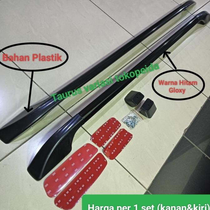 Roof Rail Model Original Toyota Innova Inova 2004-2015 Warna Hitam 2005/2006/2007/2008/2009/2010/201