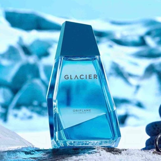 ORIFLAME PARFUM PRIA GLACIER BIRU EDT LAKI-LAKI PERFUME
