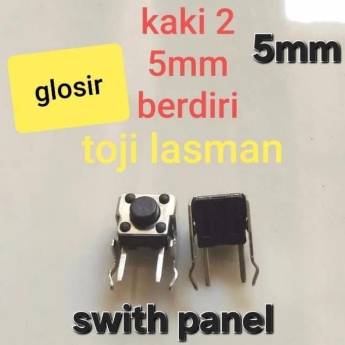 Baru (6) (  SWITH BERDIRI 2P  ) SWITCH TOMBOL PUSH  PUSH ON RESET ON OFF SAKLAR STB SET NO N O SET T