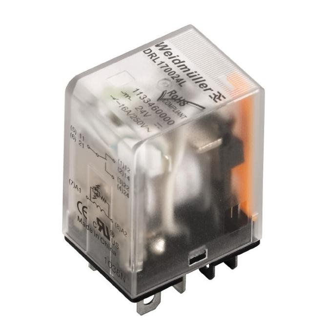 Weidmuller Relay DRL DRL270024L 2CO / 24V DC / 10 A