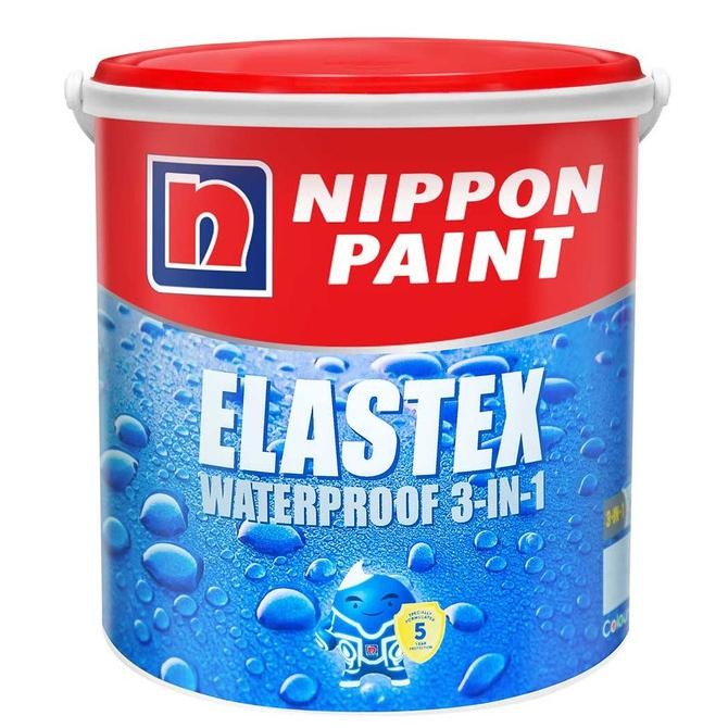Cat Elastex Waterproof (Pelapis Anti Bocor) Nippon Paint - 4 Kg - Asli