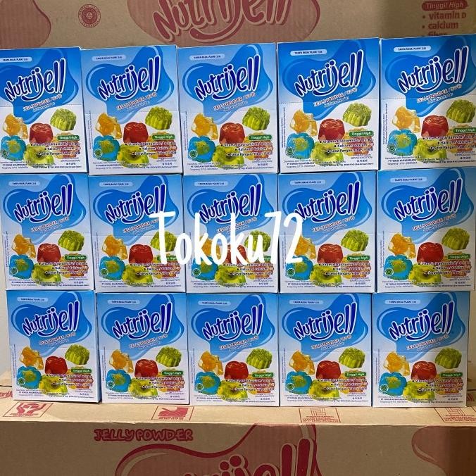 

Nutrijell Jelly Plain 15 gr per box isi 12 pcs