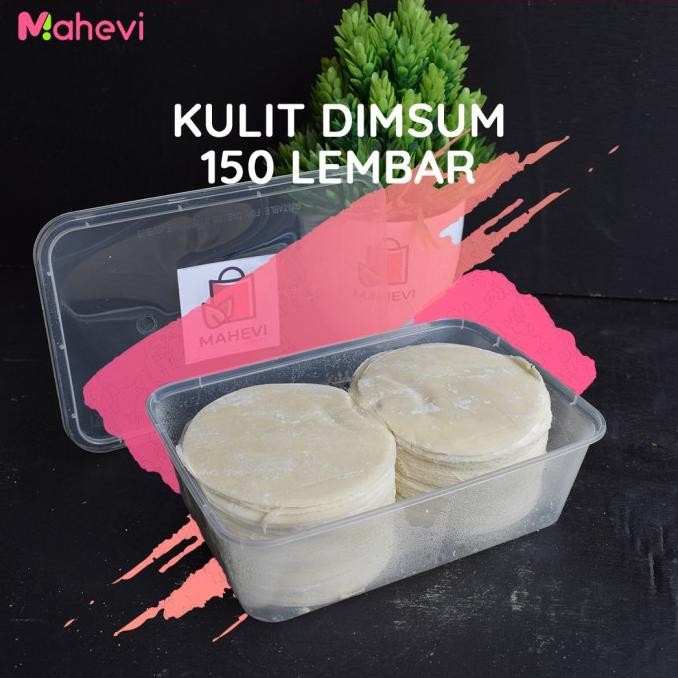 

Kulit Dimsum / Gyoza / Dumpling Premium Hand Made 100% Halal Isi 150