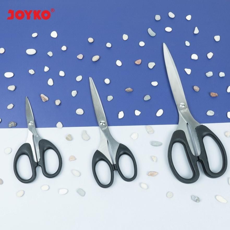 

Mega Sale hj-64 Joyko Gunting STAINLESS / Scissor JOYKO Kardus Kain Kertas Kecil Sedang Besar Premium Premium
