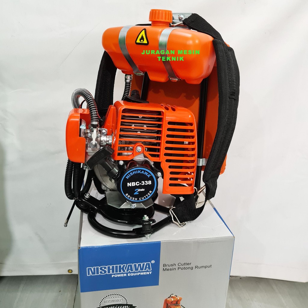 Nishikawa Mesin Potong Rumput 2 Tak NBC-338 Bensin Campur