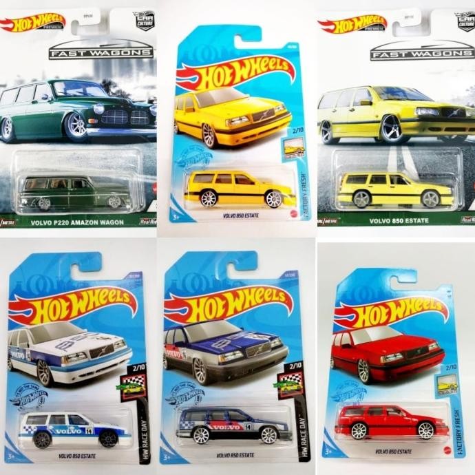 Hot Wheels Volvo 850 Estate putih 2020 HotWheels