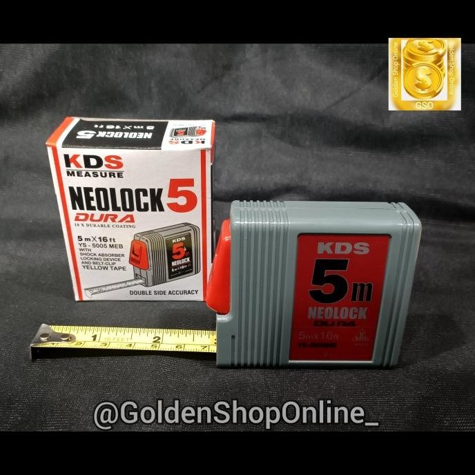 Meteran 5 meter KDS murah