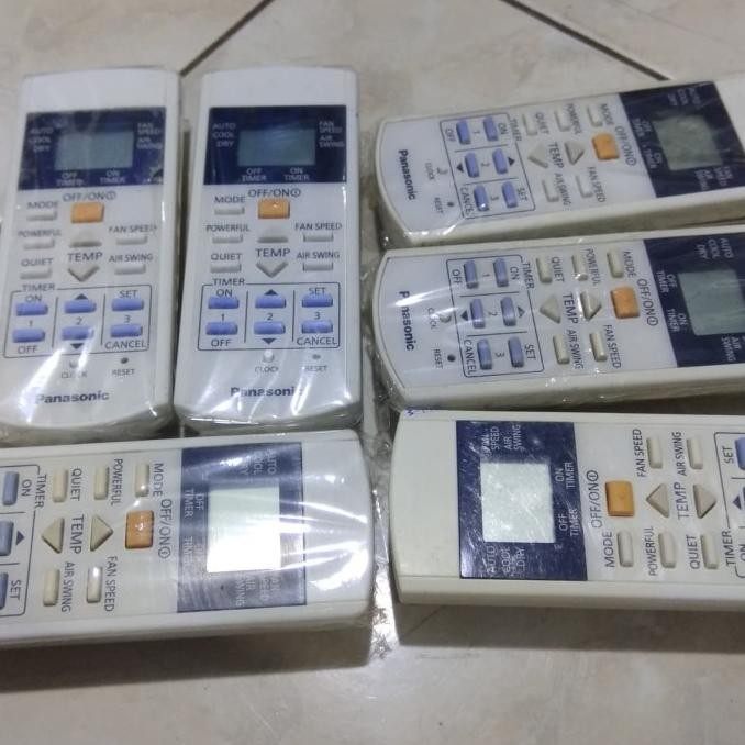 REMOTE REMOT AC PANASONIC A75C2648 A75C3269 POWERFUL TITIK 2 ORIGINAL murah