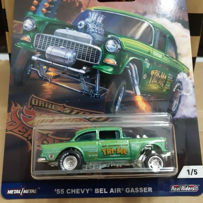TERBARU - Hot Wheels 55 Chevy Bel Air Gasser DragStrip DEMONS HotWheels
