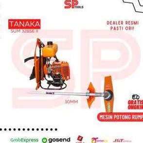 MESIN POTONG RUMPUT / BABAT TANAKA SUM 328 / SUM328 SE II TANAKA ASLI