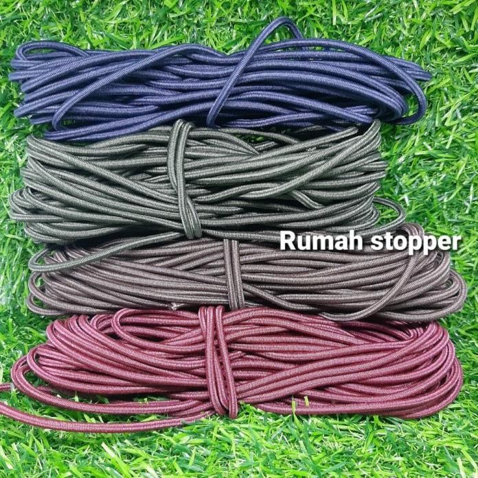 

ready !!! Tali elastis / tali string Brown 3mm (10meter)