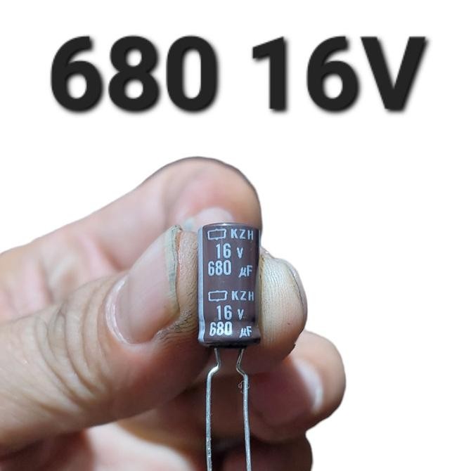 Terbaru ( 680uf 16v ) 680 uf 16v 680mikro 680micro 16 v volt elko elco 680mf tojil4 Segera Beli