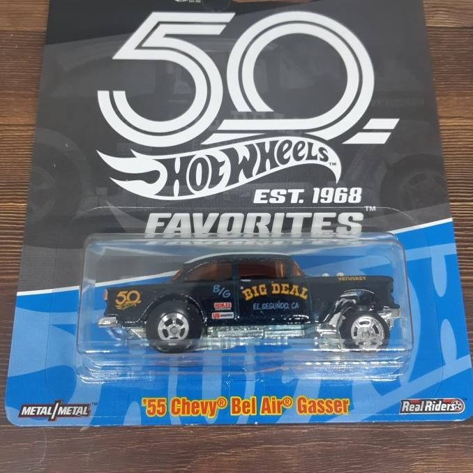 TERMURAH - Hot Wheels 55 Bel Air Gasser Kroger 50th Favorites hotwheels car