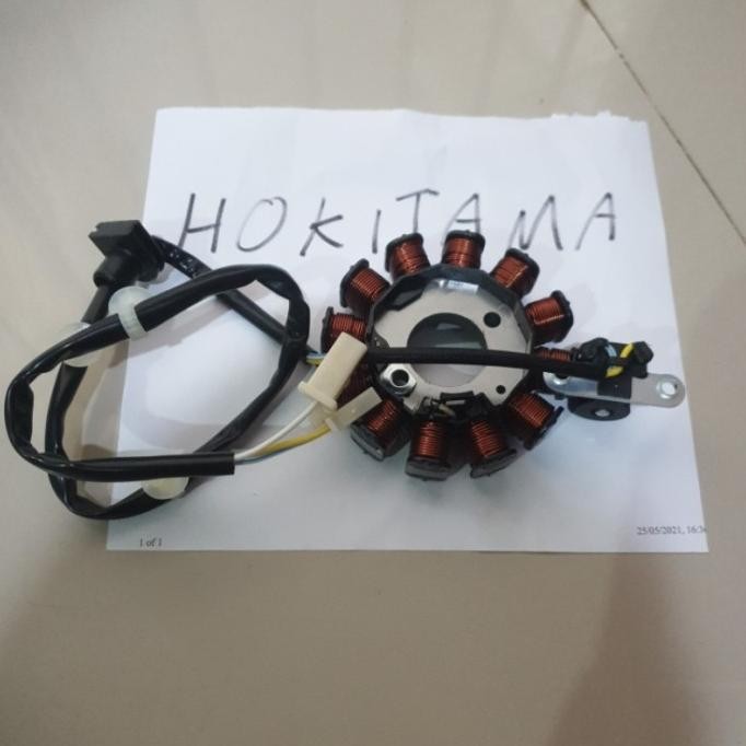 Promo spull assy beat fi pulser scoopy fi set spul spacy fi spull beat ori COD