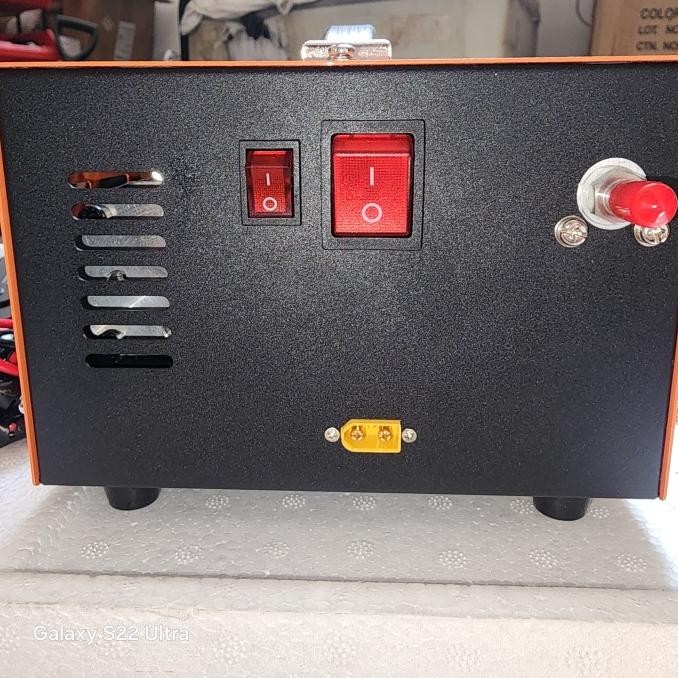 pompa pcp portable 12v dc oxygen diving tank murah