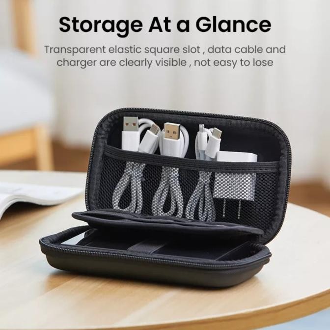 Ugreen Case Storage Hardisk Powerbank - Ugreen Hard Case Eva Gadget