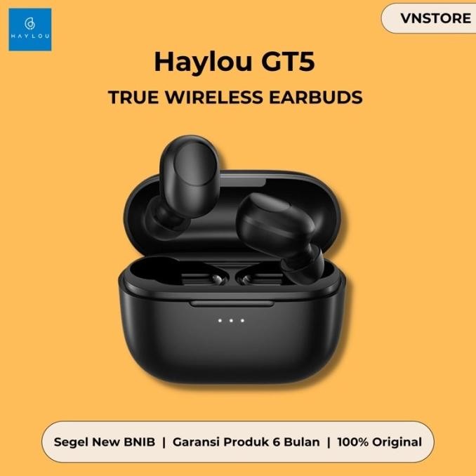 Haylou GT5 TWS Wireless Earphone Headset Gaming Mode TWS Bluetooth 5.0