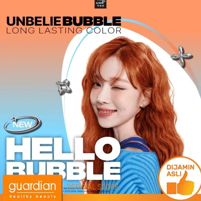 Mise en Scene Hello Bubble Hair Color Pewarna Rambut Foam - 7A Ash Taupe Gray