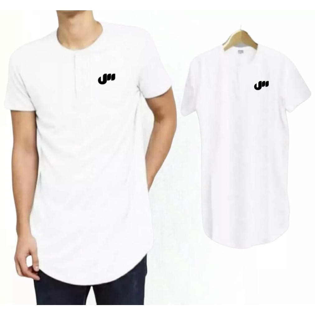 Kaos Kurta Pria Lengan Pendek/Muslim Pria/Koko Pria