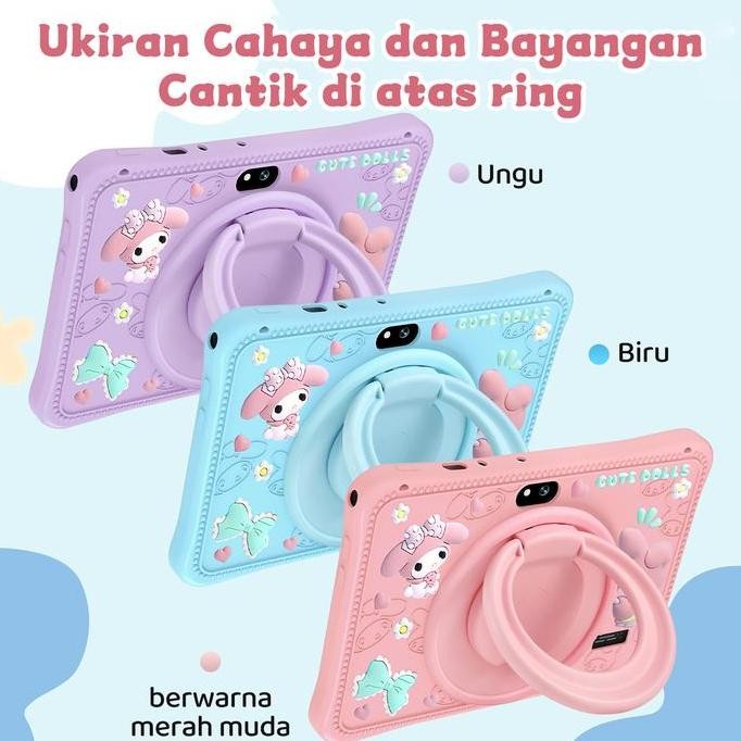 Hancdon Tablet Study Kids F06 Ips Screen 7 Inch/Tablet Edukasi Anak + Flashcard Aipet Anak Tab Table