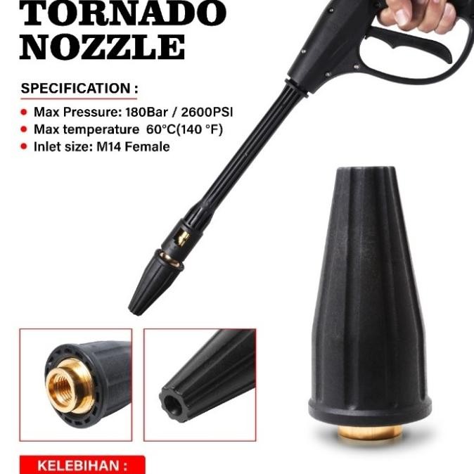 Lakoni Turbo Nozzle Type A Dirt Blaster Lakoni Laguna dan Daytona