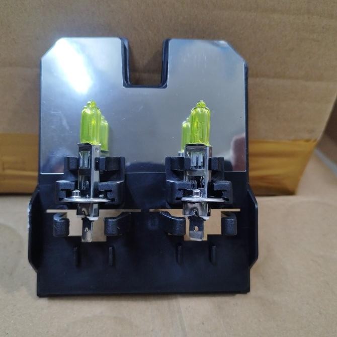 bohlam halogen H1 H3 xenon kuning goldvision michiba