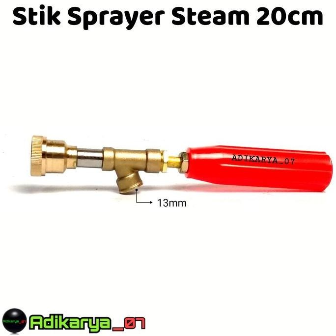Stik Steam stick sprayer stik power sprayer 20cm stik sprayer stik cuci motor kuningan