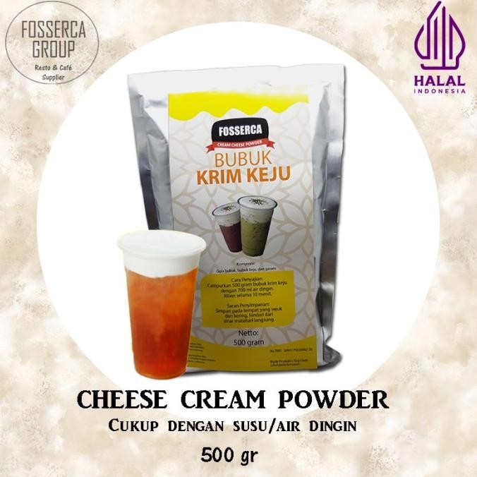 

Spesial Promo/ Cheese Cream Powder - Bubuk Krim Keju Topping Minuman - 500Gr [Terlaris/Terbaru/Recommended]