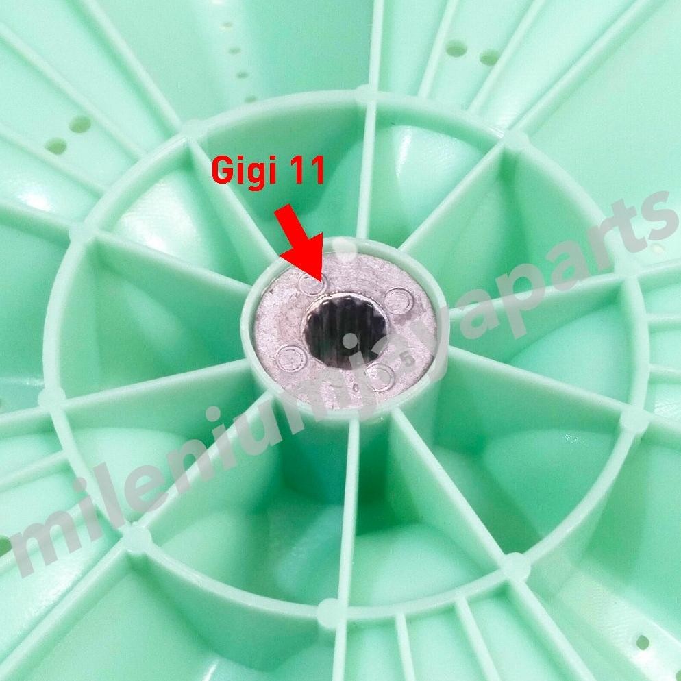 Pulsator Mesin Cuci 1 Tabung DENPOO 32cm AS Gigi 11