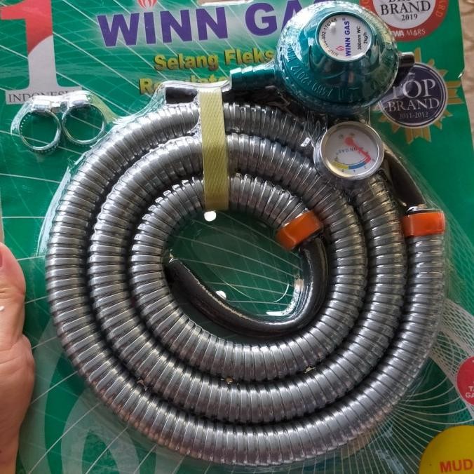 Murah Selang Regulator Otomatis Winn Gas Premium